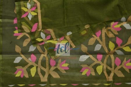 Jamdani Saree-Pine Tree