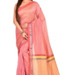 Maheswari Cotton Silk-Red Velvet