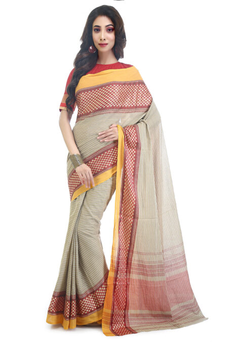 Begampuri Saree-Sweet Melon