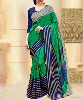 S-00004-Sea green silk